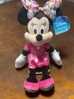 Disney Minnie Mouse Plush 9" Stuffed Toy Pink Polka Dot Dress Just Play — photo 1