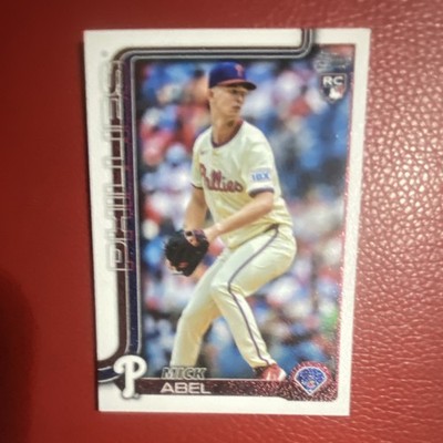 2025 Topps Update Series Mick Abel Rookie Serial Numbered /50 US127 Phillies