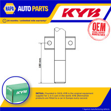 2x Shock Absorbers (Pair) fits SKODA SCALA NW1 1.5 Front 2019 on Damper KYB New