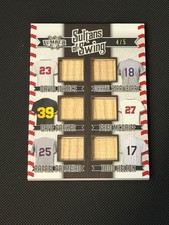 Hoja de béisbol 2022 #sos-06 Sultans of Swing Justice, Parker, Strawberry 4/5