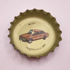Mercedes-Benz 300D car Crown Cap Coca-Cola Japan Vintage Bottle Cap D1