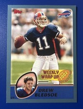 2003 Topps Football Drew Bledsoe Weekly Wrap Up Buffalo Bills #292