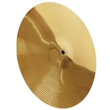 Durable Brass Alloy Drum Cymbals Golden Splash Cymbal for Drum Set Replacement