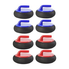 Menolana 8Pcs Curling Stones for Kids Adults Family Gathering,Entertainment Indo