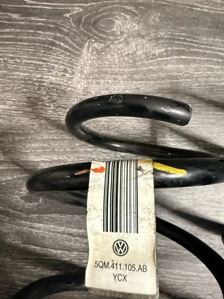 OEM VW Golf GTI MK7 Suspension Springs Set 5QM511115AC 5QM411105AB Complete - Image 4 of 4