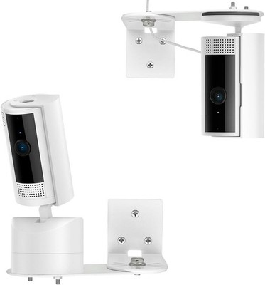 2 Pack Wall Mount for Ring Indoor Cam (2nd Gen & Plus) Adhesive or Screw Install