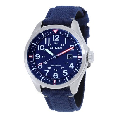 Citizen Eco-Drive Blue Dial Men's Watch AW5000-16L