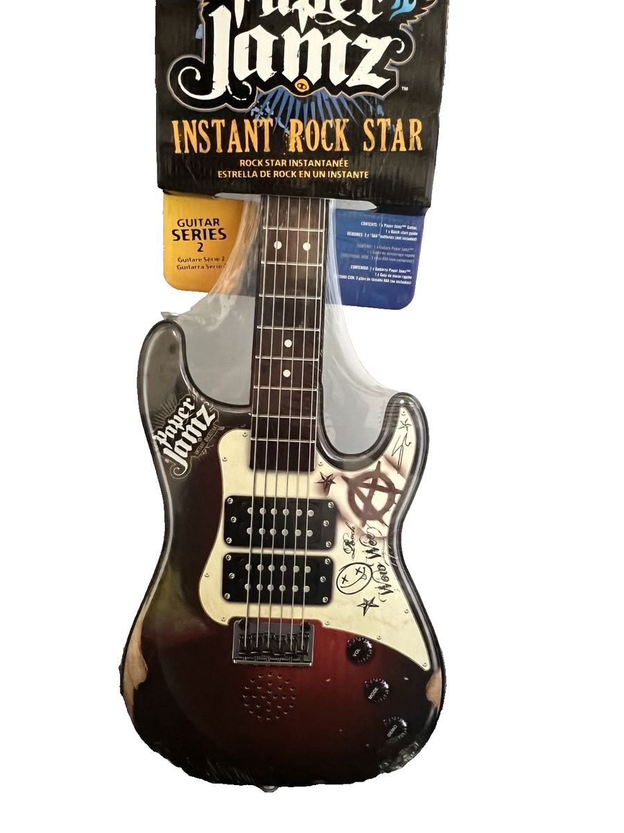 Paper Jamz Instant Rock Star Guitar Series 2 WowWee Cherry Red for