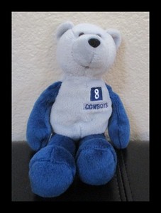 Limited Treasures Dalls Cowboys Bear #8 Aikman