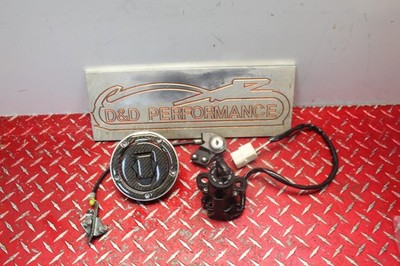 2011 KAWASAKI NINJA 1000 OEM LOCK SET IGNITION GAS CAP TAIL LOCK  KEY NJ51