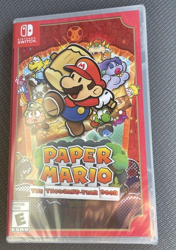 Paper Mario The Thousand Year Door Nintendo Switch Game New