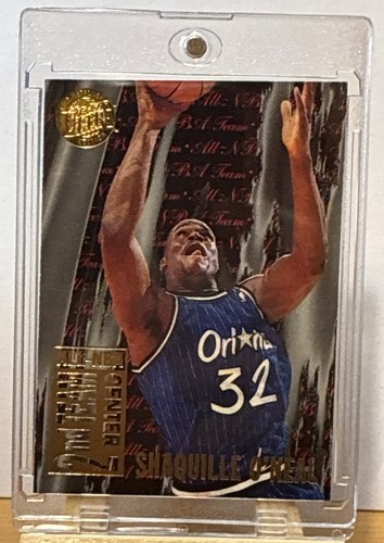 1995-96 Fleer Ultra All-NBA Gold Medallion Edition Shaquille O'Neal #8 HOF