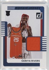 2025 Panini Donruss WNBA Rookie Jerseys Saniya Rivers #12 RC 0u2l