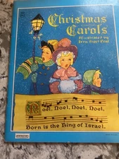 Vintage Christmas Carols Illustrated by Fern Bisel Peat Saalfield copyright 1938