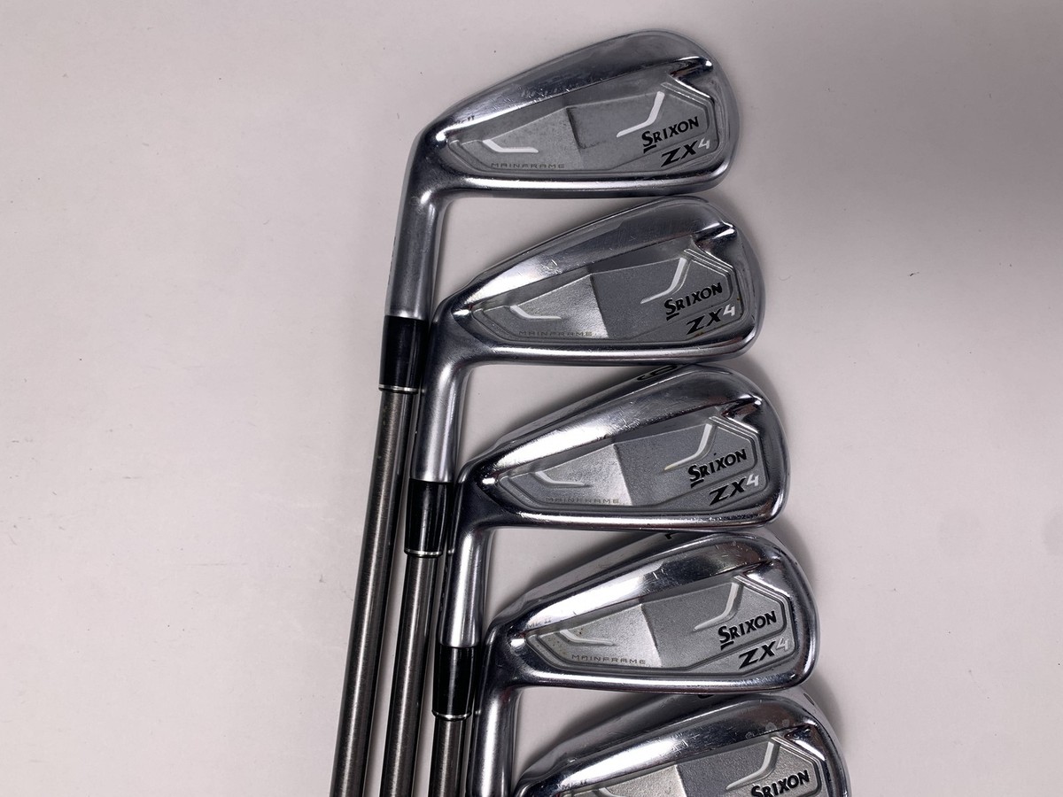 Srixon ZX4 MKII Iron Set 4-PW AeroTech SteelFiber i95 Stiff