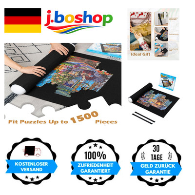 Puzzle-Rolle Aufbewahrung 118x66cm Tektalk Filz Matte