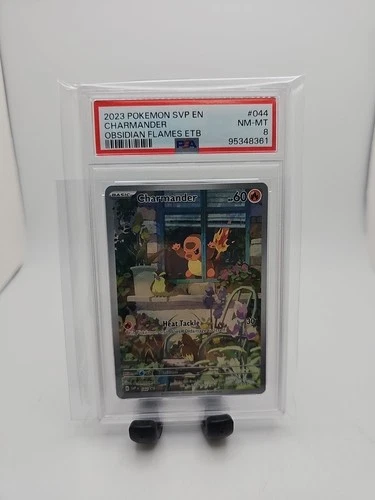 2023 Pokemon Charmander 044 Promo Obsidian Flames PSA 8