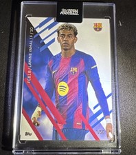 2025-26 Topps Total Football Lamine Yamal FCB18 1/50 Barcelona SSP Bookend
