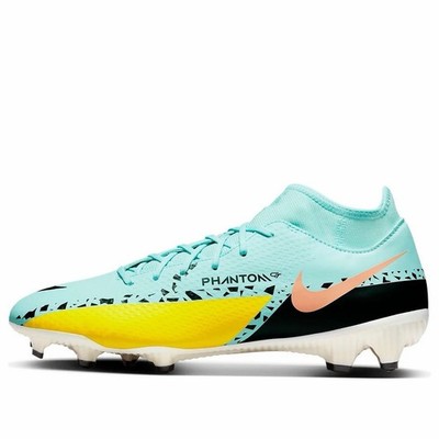 Nike Phantom GT2 Academy Soccer Cleats DF FG MG Glacier Ice Black Mens Size 12