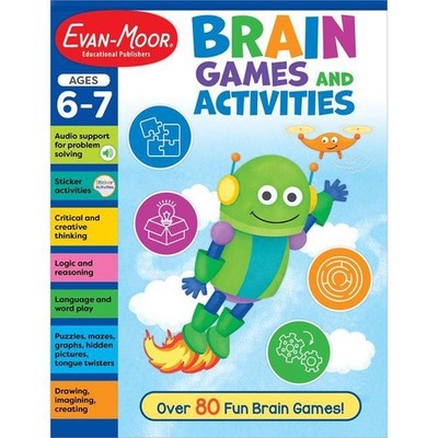 Brain Games And Activities, Ages 6-7 | Evan-Moor Educational Publishers