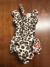 Ty Beanie Babies Freckles The Spotted Leopard Plush Toy 1996
