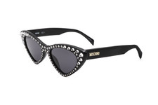 Moschino Women's 52 mm Black Sunglasses MOS006-S-STR-807-52