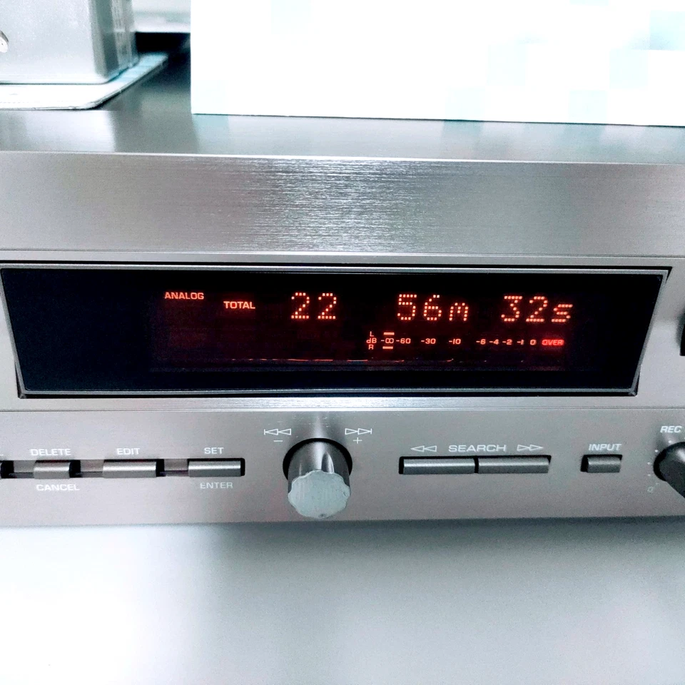 Yamaha MDX-793 MiniDisc Recorder E018968QS With Transformer Working In Stock - image 2 of 4