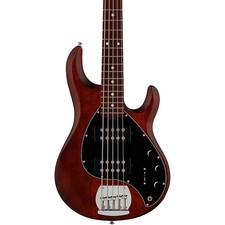 Sterling SUB Series StingRay RAY5 HH 5String Electric Bass Guitar Walnut Satin