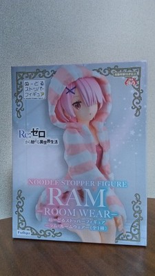 Re:Zero Ram Noodle Stopper Figur Room Wear New Neu unopened