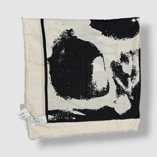 Alexander McQueen Women's White Exploded Skull Silk Blend Scarf