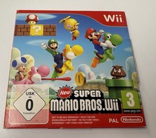 New Super Mario Bros Nintendo Wii Version Cartonnée