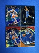 Obi Toppin 2020 Select 4-card ROOKIE lot RD/ORN Shimmer+Silver Prizms+more - PWE