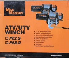 Winch-PE3.5 ES Waterproof Mile Marker 77-50112BW ^