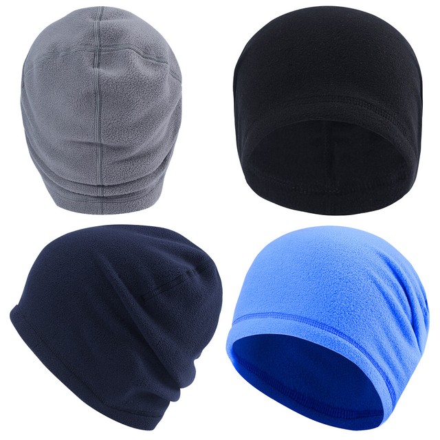Lightweight Beanies Hats,Running Skull Cap Helmet Liner Sleep Caps for