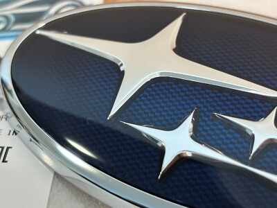 Subaru Genuine Impreza WRX STi GDB 06-07 Oval Rear Emblem Badge