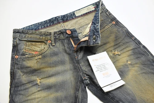 Diesel Myboy Regular Slim-Straight Low Waist 0821D Vaqueros Mujer Estrechos W24/L30 - Imagen 4 de 10