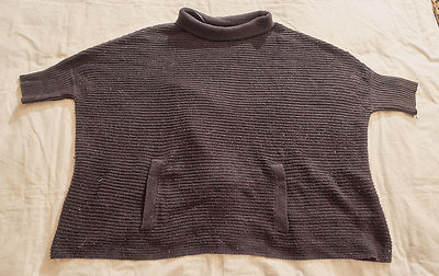 Ladies jumper, H&M, size XS, black, 100% polyacrylic. Round neck, short sleeve