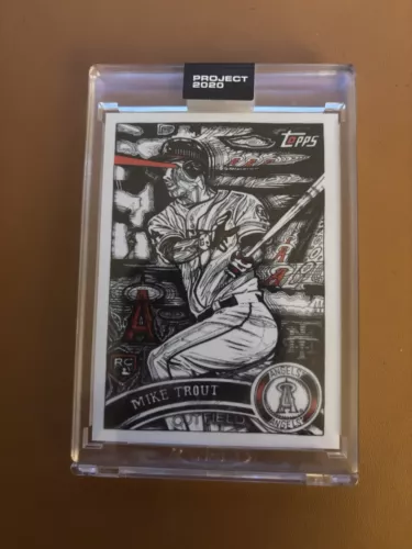2020 Topps Project 2020 - 2011 Topps Update Artist Proof JK5 #121 Mike Trout /20