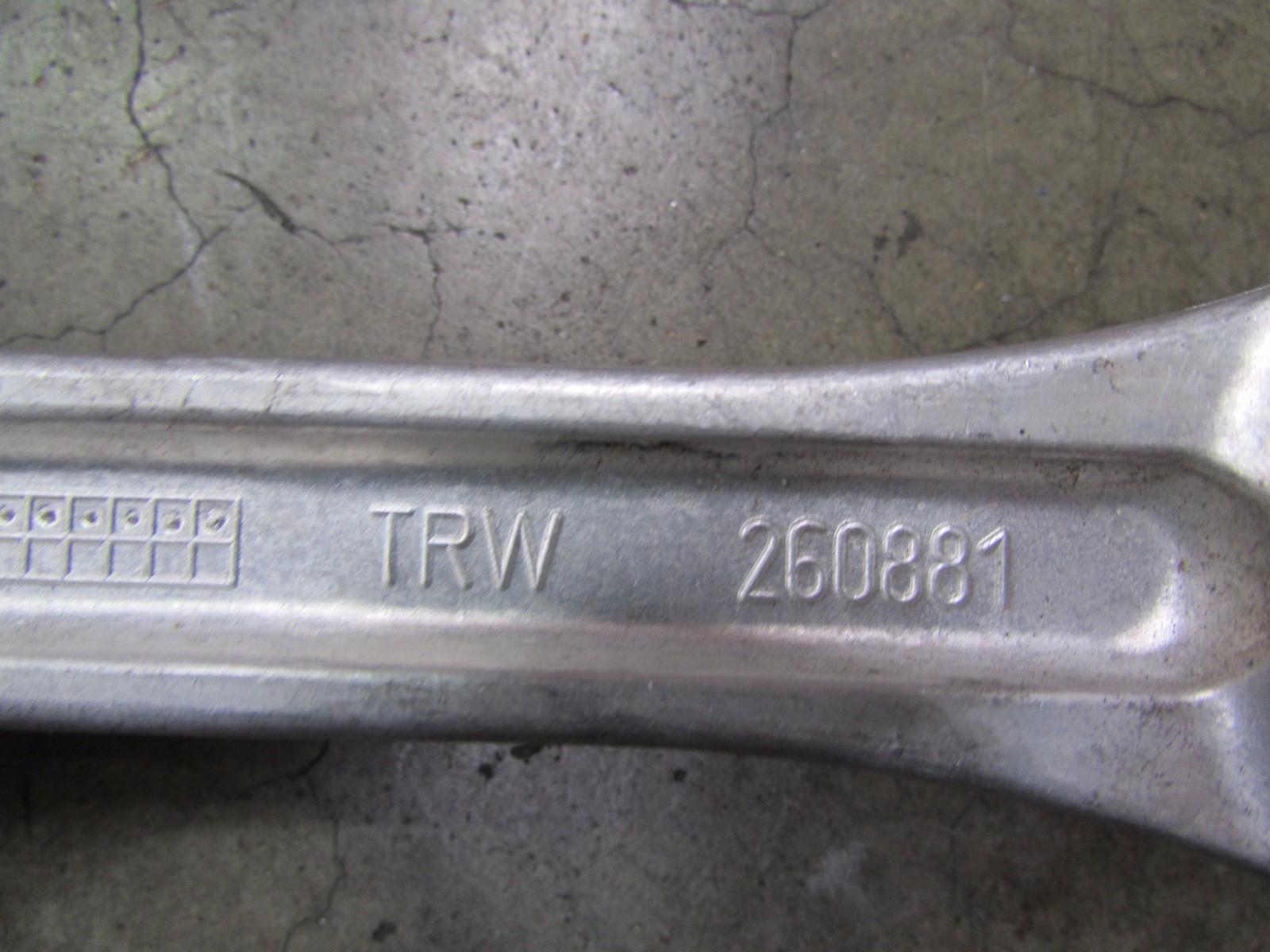 Ferrari 458 Italia, Speciale, Spider, Rear Rotation Link, Used, P/N 259688