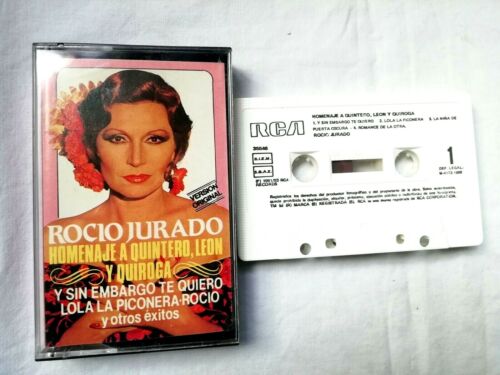 Dew Jury Tribute A Quintero, Leon Y Quiroga Cinta Cassette Rca Records 1981 - Picture 1 of 5