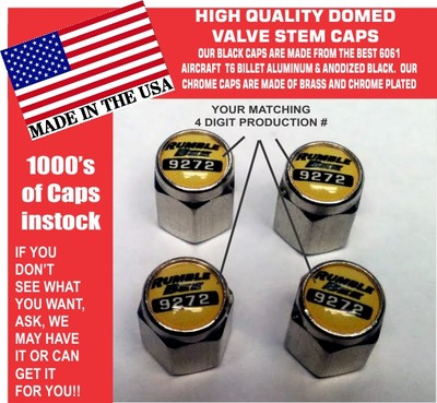 Dodge Ram Super Rumble Bee Valve Stem Caps - Nice / Custom / One Off Caps