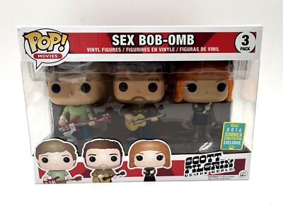 Funko POP Sex Bob-Omb 3 Pack Scott Pilgrim Stephen Stills Kim Pine