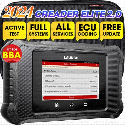 LAUNCH X431 Creader Elite 2.0 PRO for Audi OBD2 Scanner Car Scan Diagnostic Tool