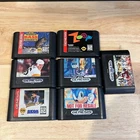 Lot of 7 Sega Genesis Games Vintage Authentic Tested & Working Cart Only