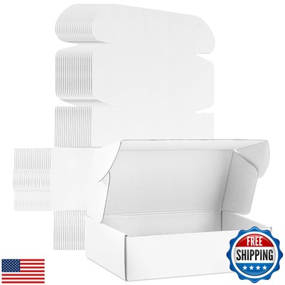 MUNBYN 20 Pack Shipping box 12x9x4 Inch, Corrugated Mailing Box For Small Bus
