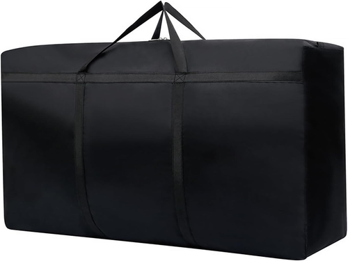 Heavy Duty Moving Bags - 180L Extra Large Storage Bags with Zippers & Carrying H