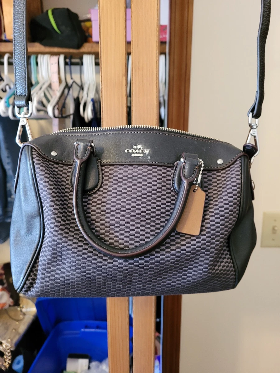 COACH Mini Bennett Crossbody Bag (silver hardware)