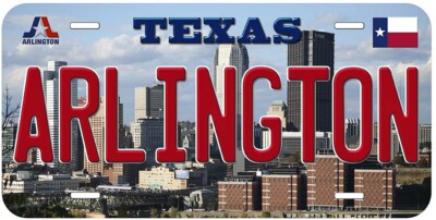 Arlington Novelty Car License Plate