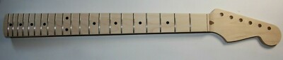 TMG Strat Hals MM1221 Maple Ahorn Neck einteilig Skunkstripe 12'' Gitarrenbau