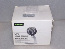 Shure MV5 USB Podcast Vocal Live Stream Digital Condenser Microphone IOS